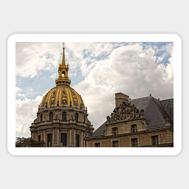 Les Invalides & Eglise Du Dome - 2 © Sticker by PrinceJohn
